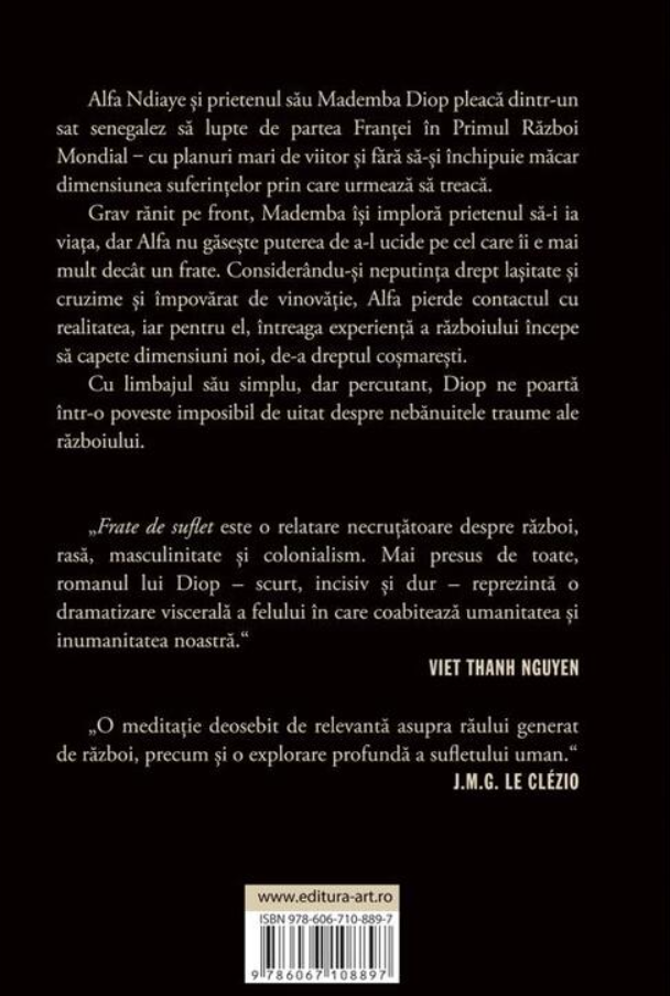 Frate de suflet - David Diop