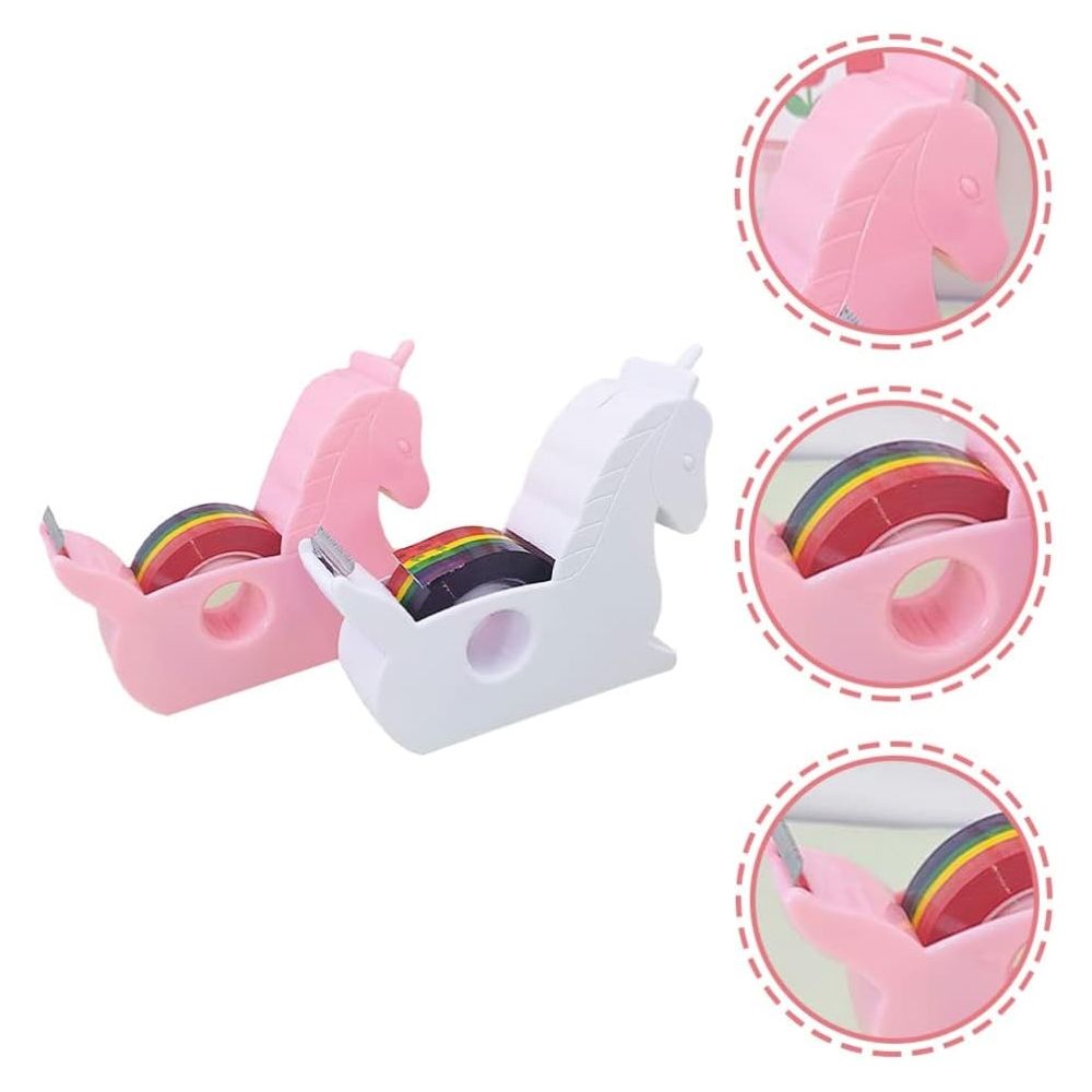 Banda adeziva cu dispenser unicorn 128b