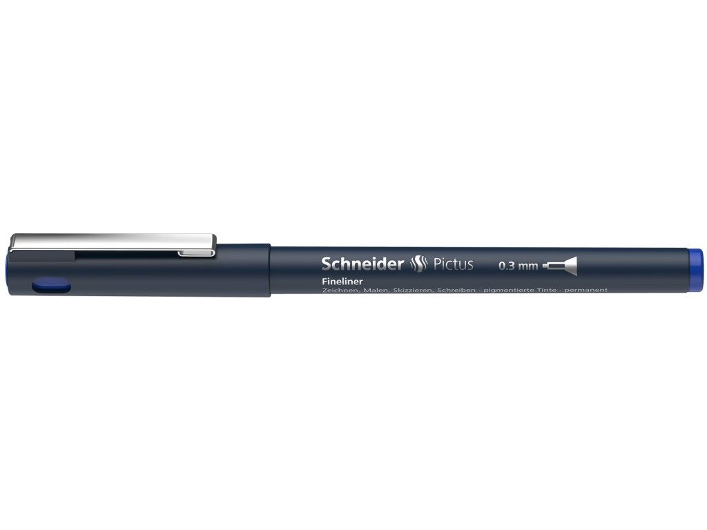 Liner 0.3mm pictus schneider albastru lin064