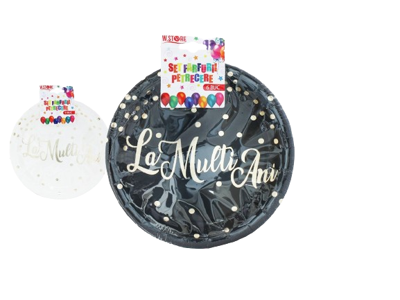 Set farfurii party 6buc 058800