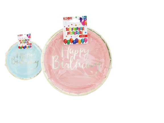 Set farfurii party 6buc 058819