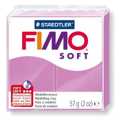 Pasta modelare fimo soft 56g cul 62 mov sth-8020-62