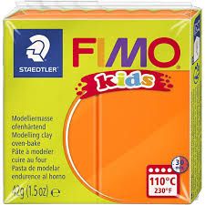 Plastelina fimo kids 42g orange sth-8030-4