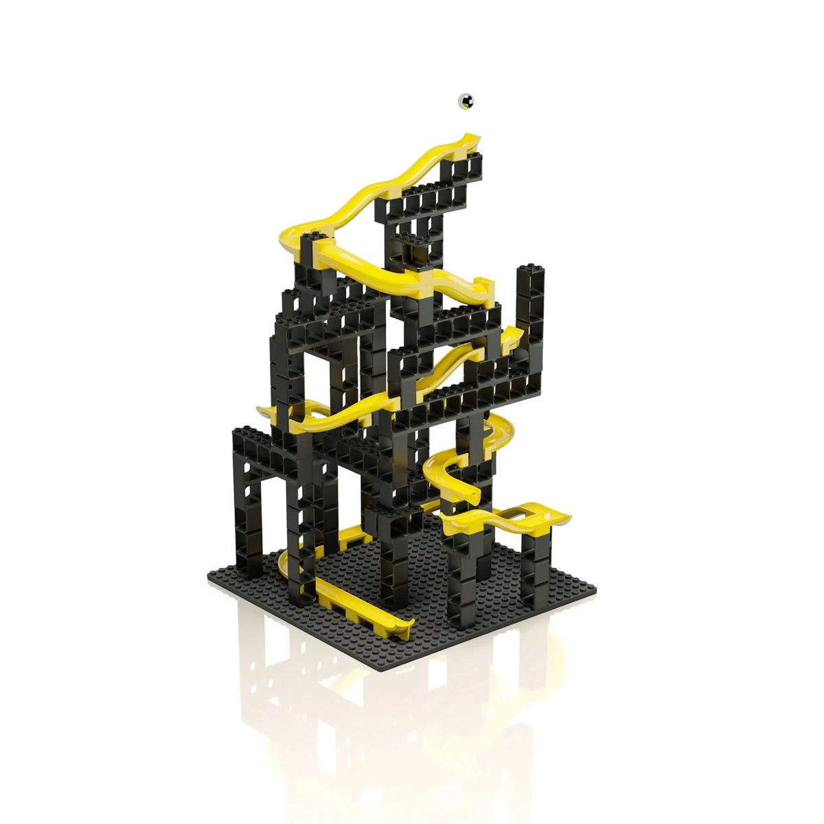 Jucarie marble run pi set m hubelino 99 piese 440600