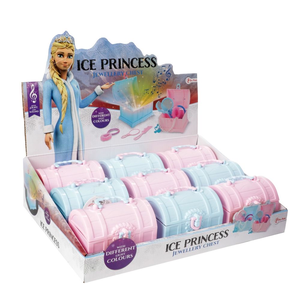 Cufar de bijuterii cu lumina si sunet - toi-toys 45725z