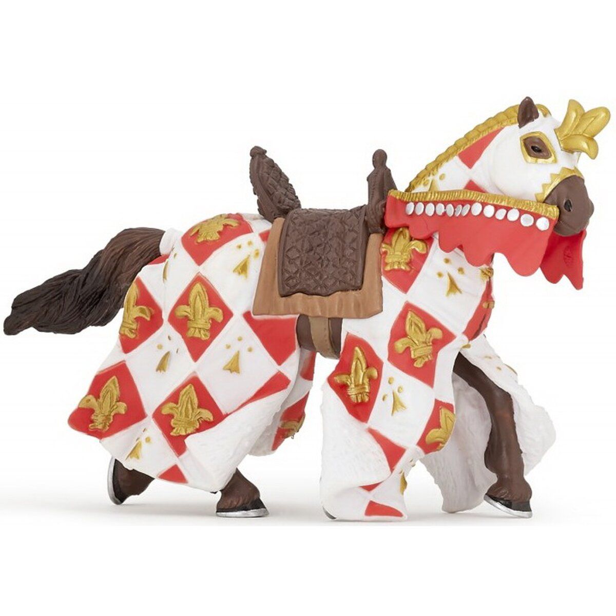 Papo figurina cal crin alb papo39789