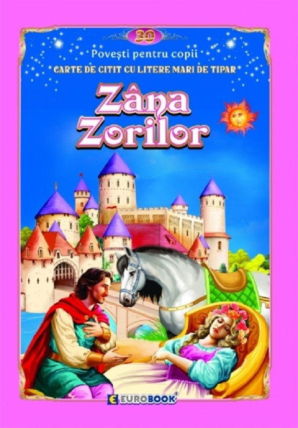 Zana Zorilor. Carte de citit cu litere mari de tipar