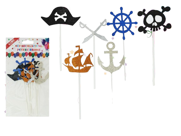 Set decoratiuni briose 6buc 082767