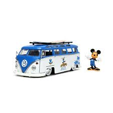 Jada masina din metal volkswagen t1 bus fig mickey 253075001
