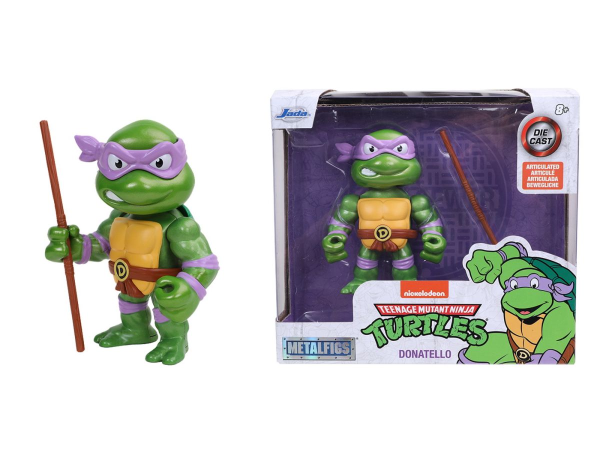 Figurina metalica testoasele ninja donatello 253283003