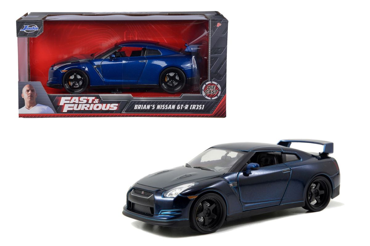 Masinuta metalica fast and furious 2009 nissan gt 253203008