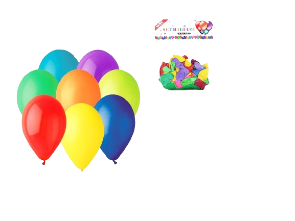 Set baloane 30cm 2.8g 50buc 035408