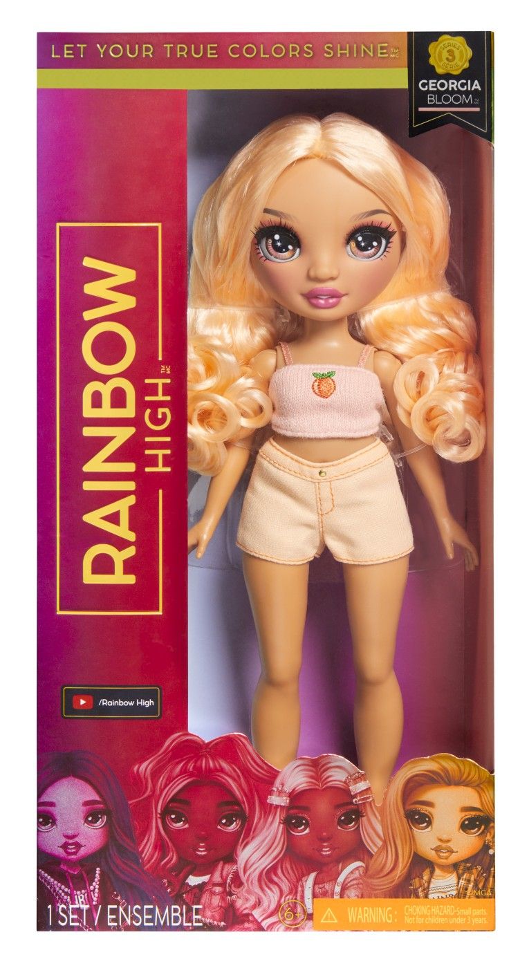 Rainbow high papusa georgia bloom mga987796