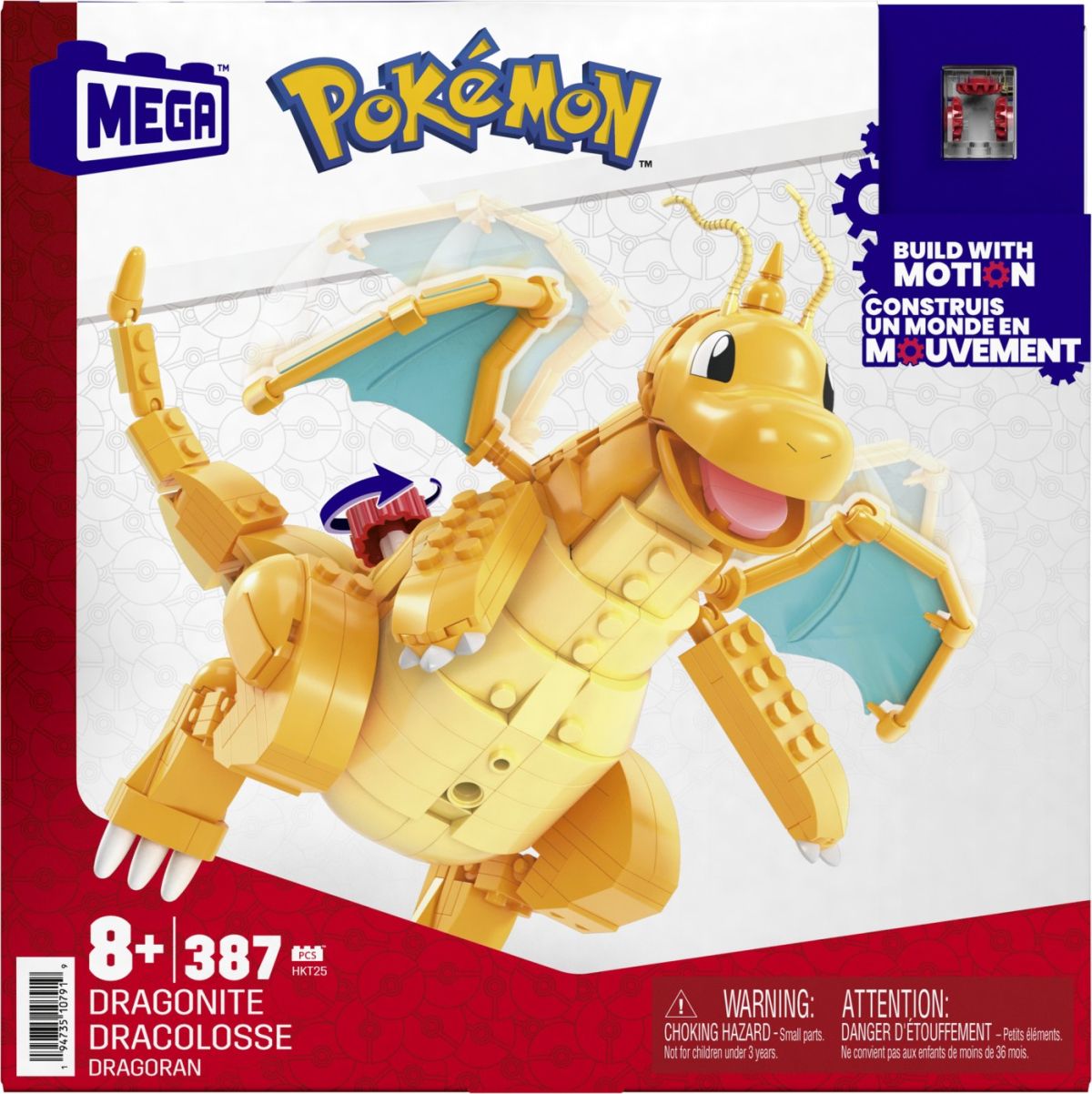 Pokemon mega set de constructie dragonite mthkt25