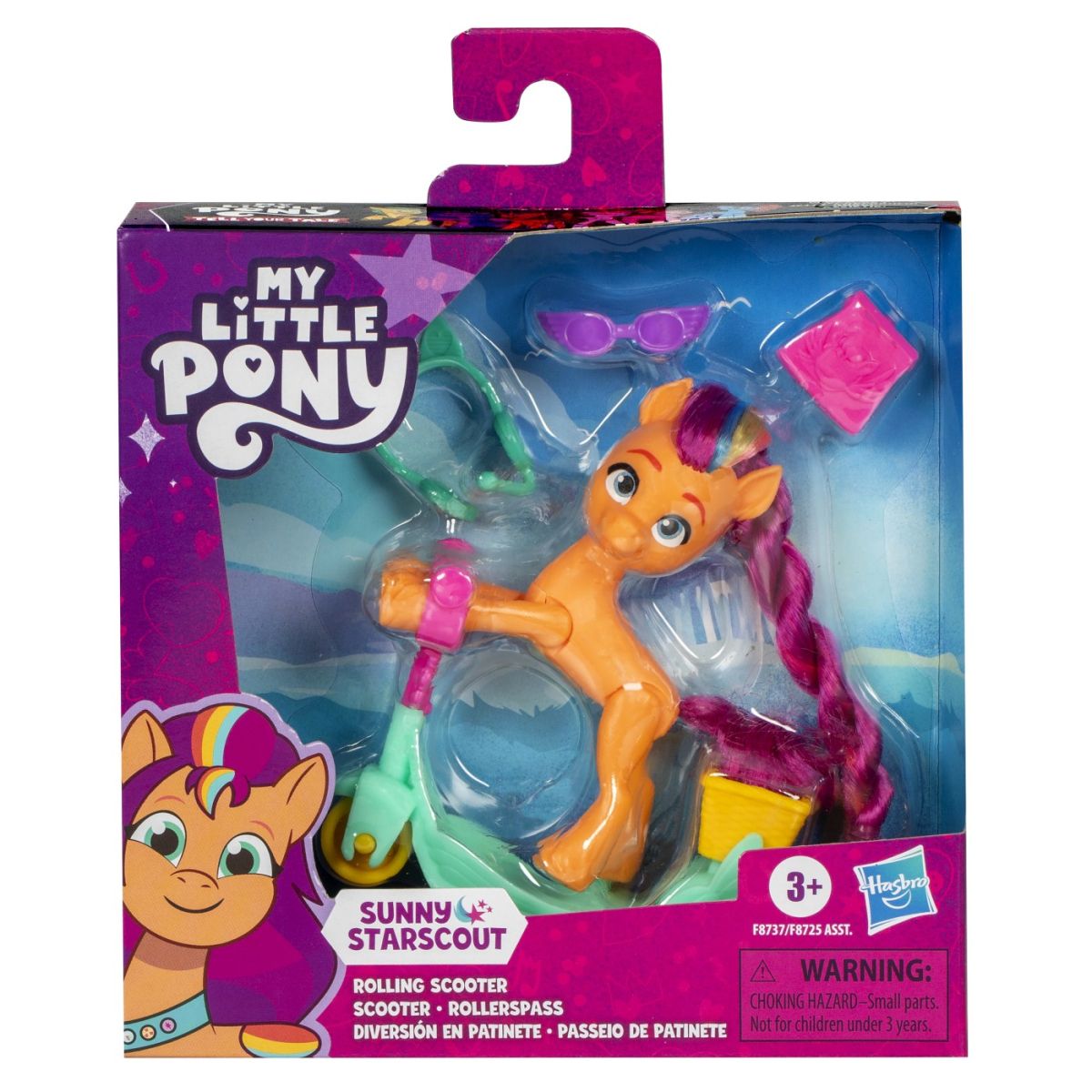 My little pony sunny starscout pe scooter set f8725_f8737