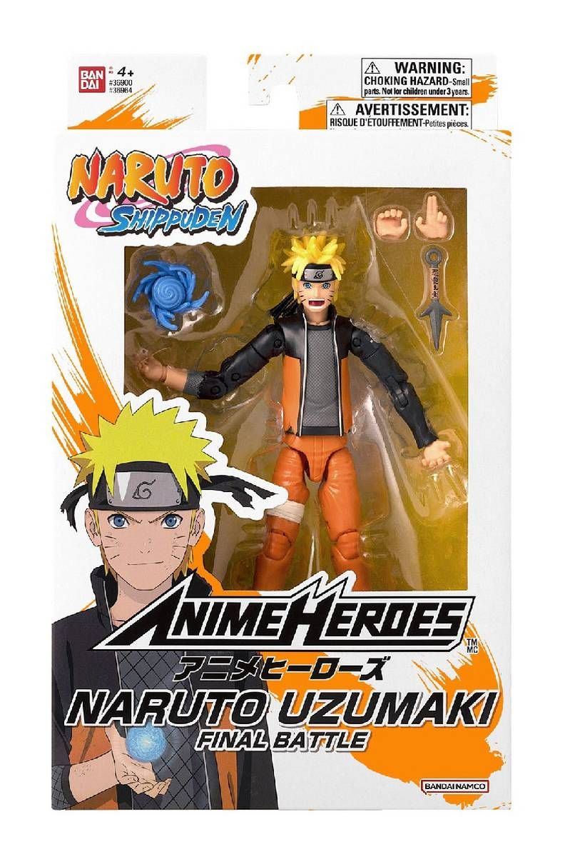 Bandai figurina naruto shippuden naruto uzumaki ban36964