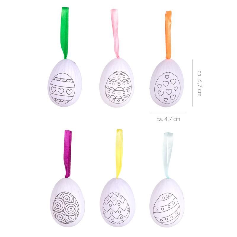 Oua pentru desenat 6buc/set trendhaus 961686