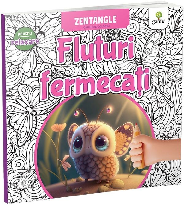 Fluturi fermecati. Carte de colorat
