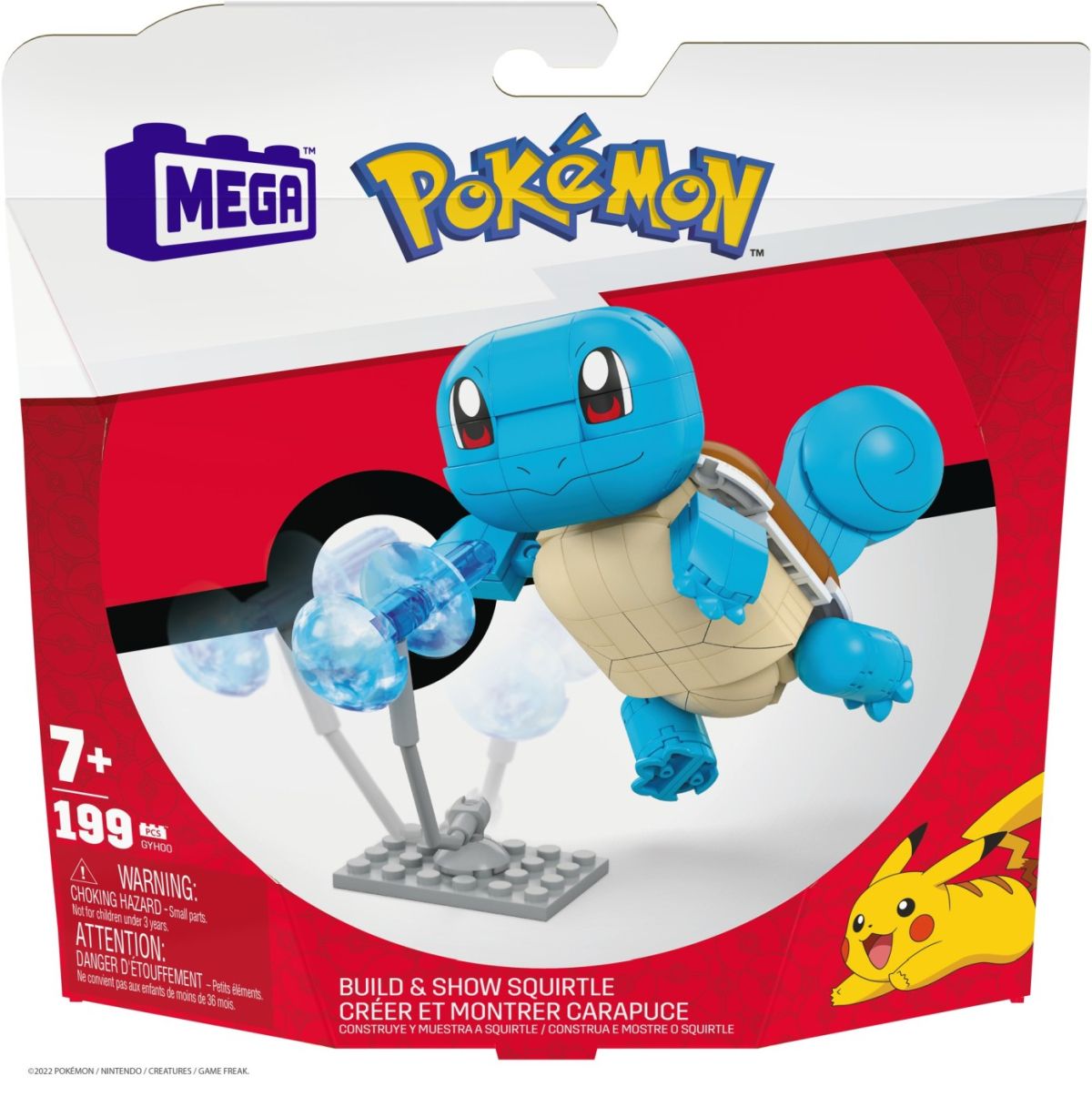Pokemon mega construx set constructie squirtle mtgky95_gyh00