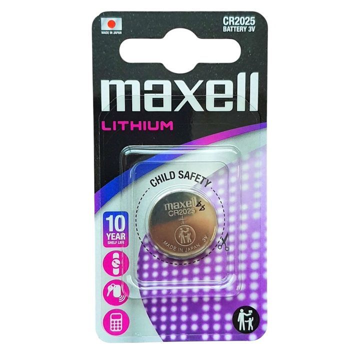 Baterii cr2025 3v maxell blister 11239210
