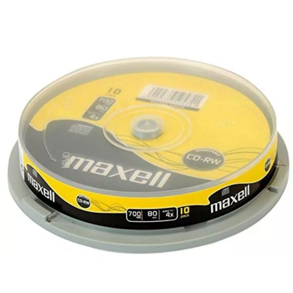 Cd-r maxell 700mb 4x 10/set 624039.40