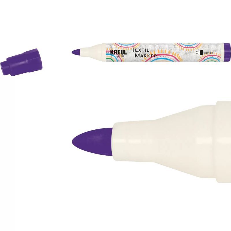 Marker textile mediu kreul 90769 violet