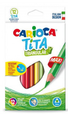 Carioca color tita triunghiular maxi carioca 12/set