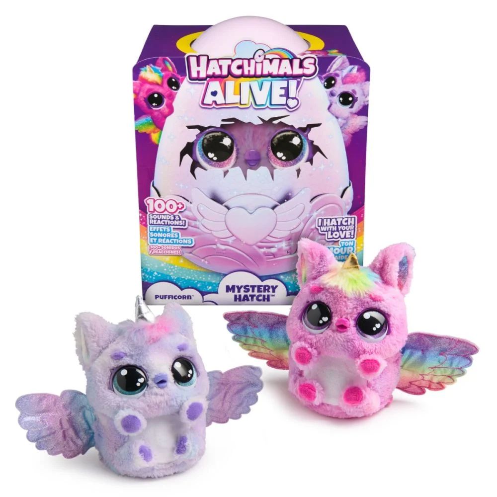 Hatchimals alive mistery hatch ou pufficorn 6069132