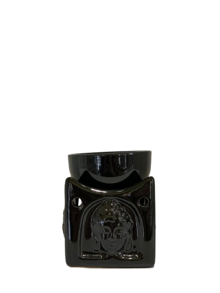 Candela aromaterapie din ceramica Buddha lucios