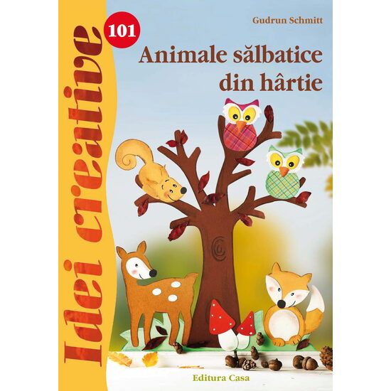 Animale salbatice din hartie - idei creative 101