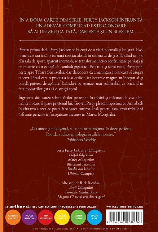 Percy Jackson si Olimpienii - Vol. 2 - Rick Riordan