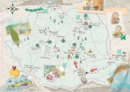 Iubim sa calatorim - Ema si Eric descopera Romania - Ioana Chichet-Macoveiciuc