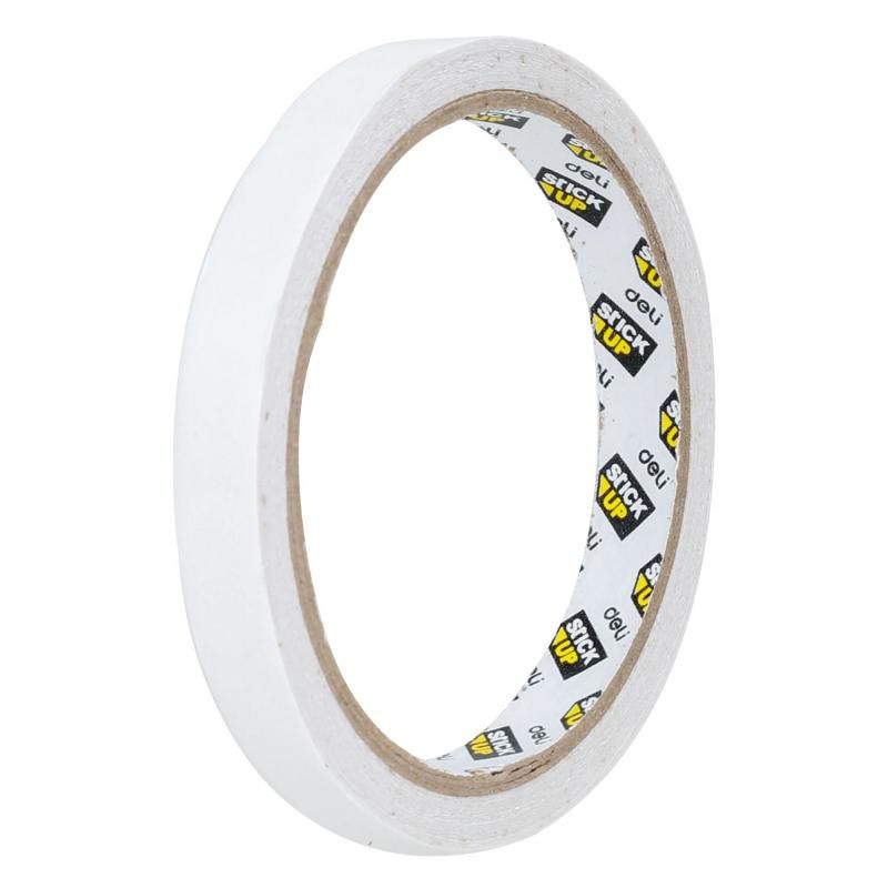 Banda dublu adeziva alba 10y*12mm deli dle30405