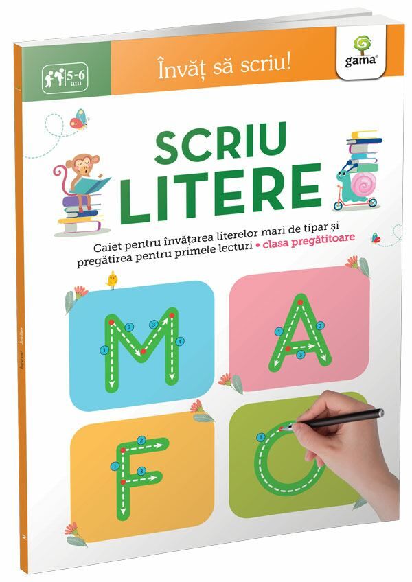 Invat sa scriu! Scriu litere