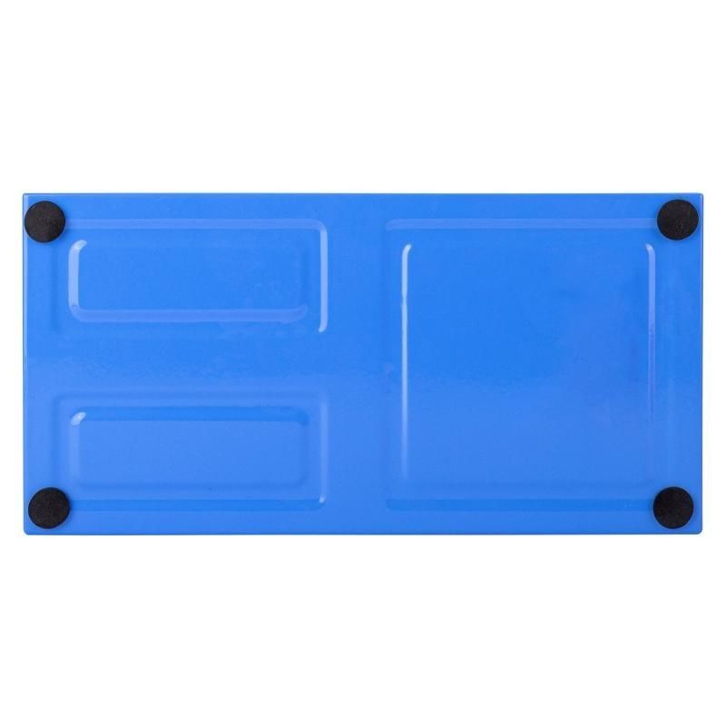 Suport birou 3 compartimente mesh color deli dle9154