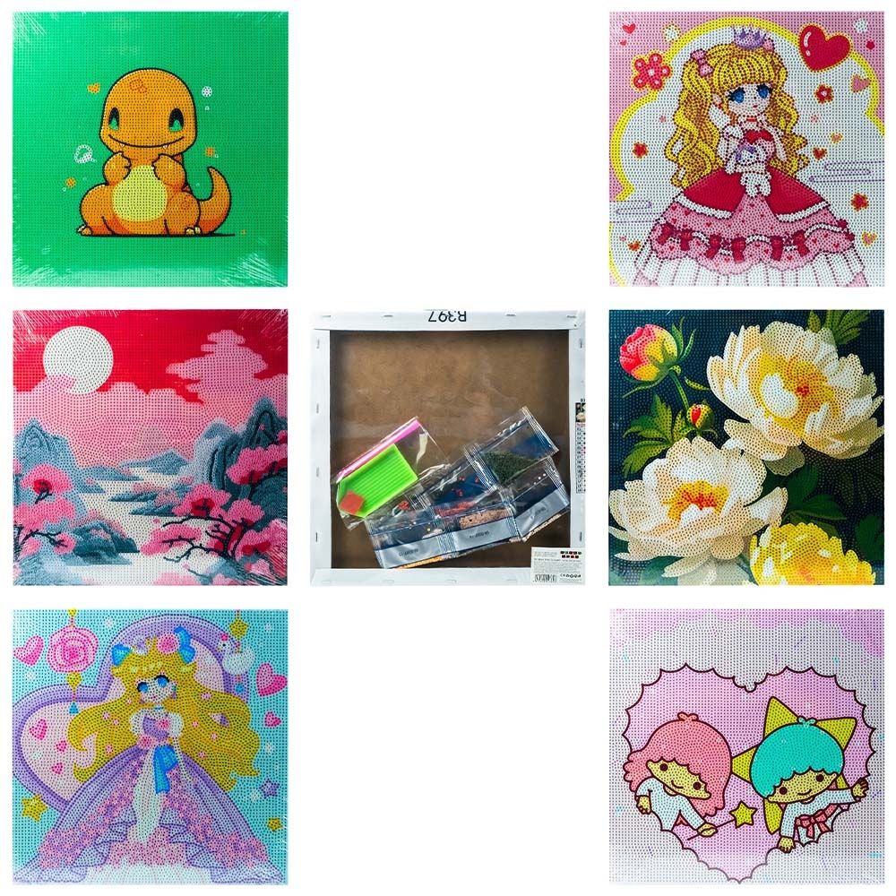 Set creativ mozaic cu diamante 30x30cm 1484-04