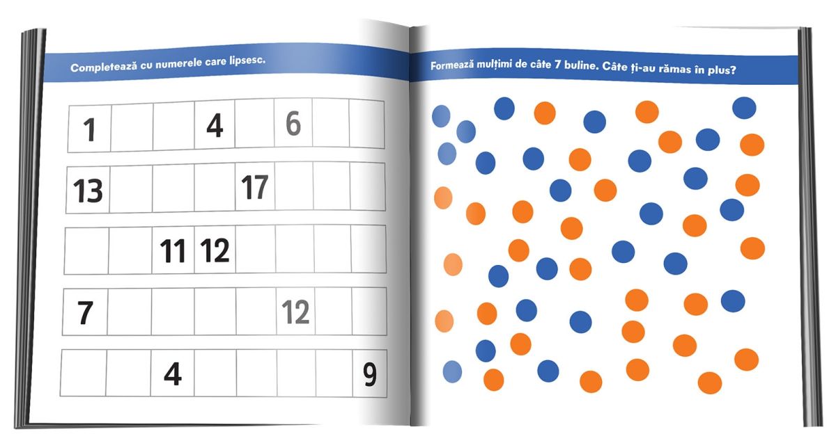 Numerele - Puzzle educativ 100 de piese
