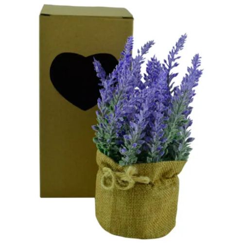 Floare artificiala in ghiveci - lavanda- 2311