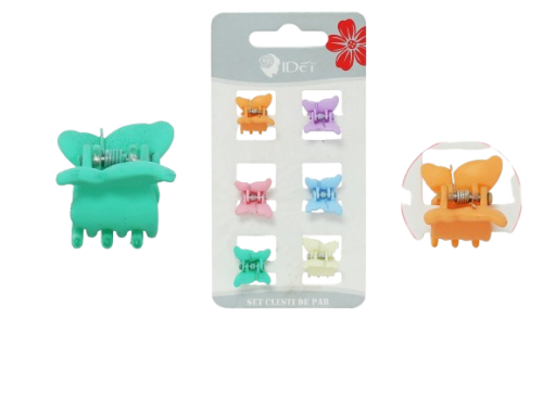 Set clesti de par 1cm 6buc 080566