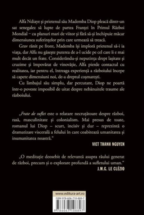 Frate de suflet - David Diop