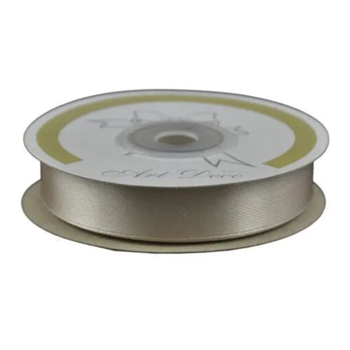 Panglica satin crem 15mmx25m 478213