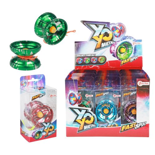 Yoyo flames din metal toi-toys 35703z