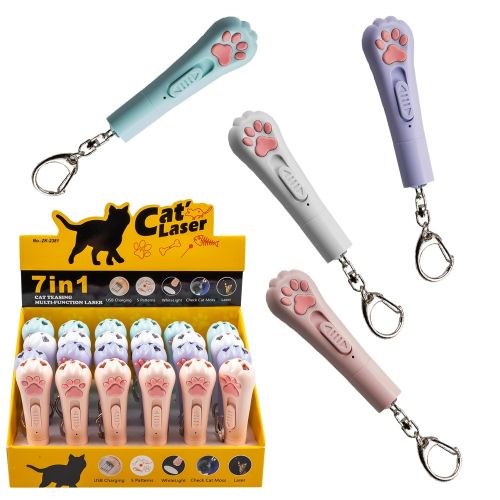 Breloc cat laser 7 in 1 zk-2381