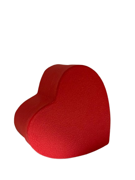 Cutie cadou rosie mare carton tip piele 392890