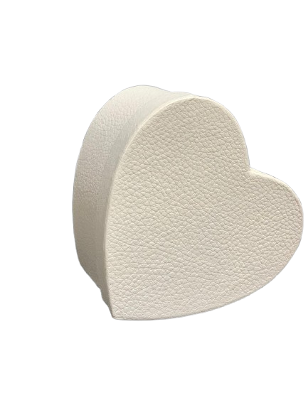 Cutie cadou inima din carton alb 392880
