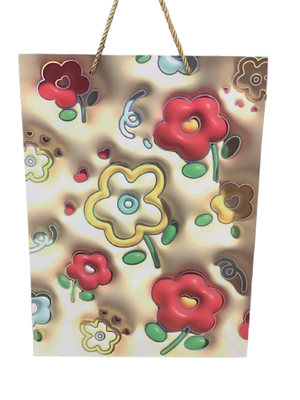 Punga cadou 41.5cm- flori pgcd00078
