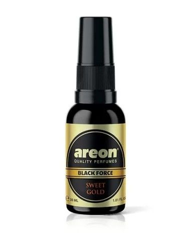 Areon perfume spray blck force 30ml sweet gold pbl04