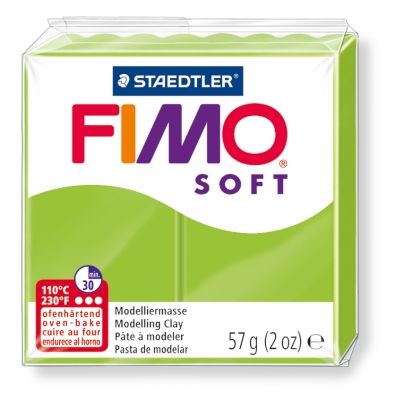 Pasta modelare fimo soft 56g cul 50 verde desch sth-8020-50