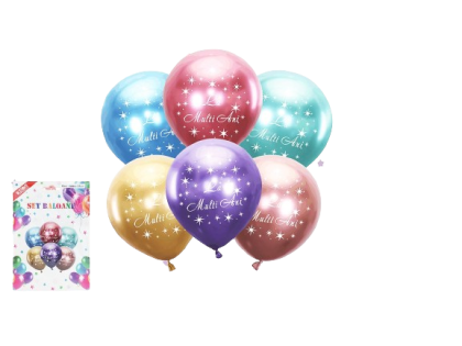 Set baloane la multi ani 1.8g 25cm 6buc 061393