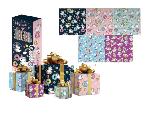 Rola hartie ambalat cadouri n-004 70x200cm 6530 2465302